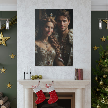 Royal Romance Portrait | Custom Portrait with Your Photos