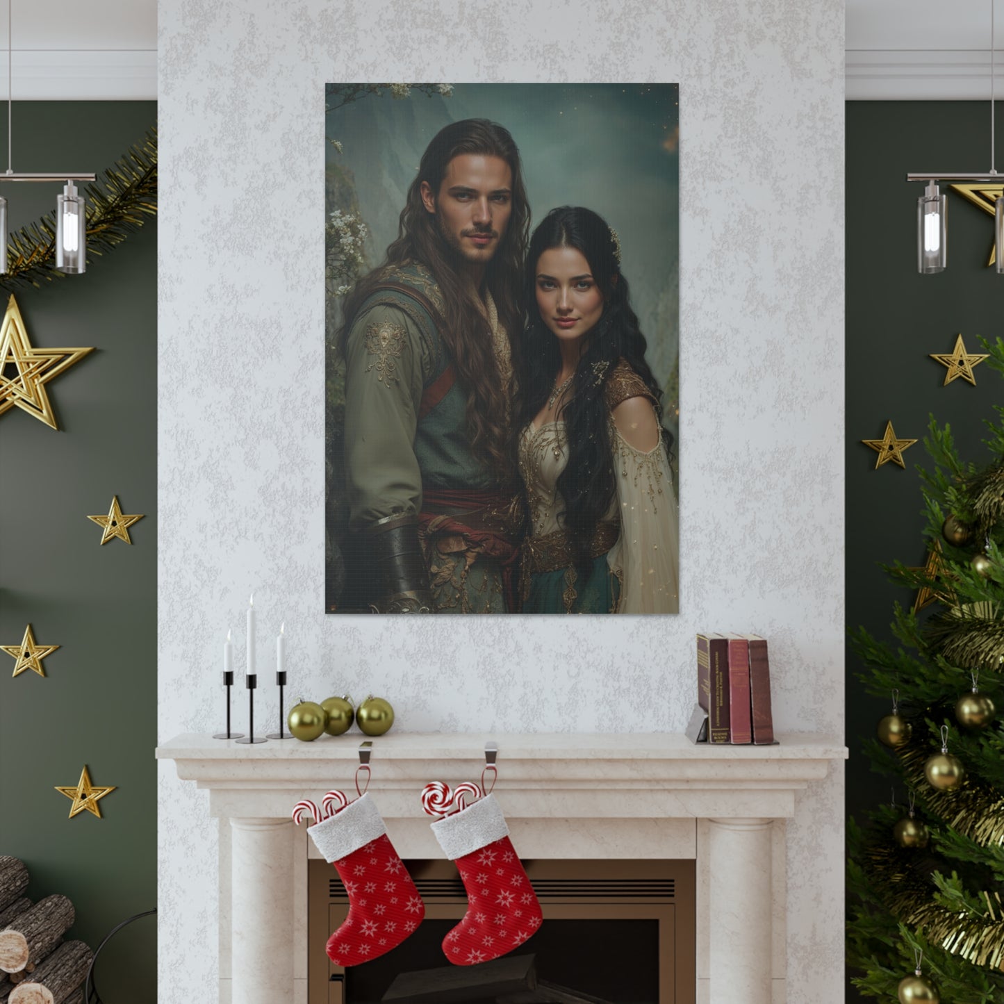 Epic Fantasy Love | Custom Portrait with Your Photos