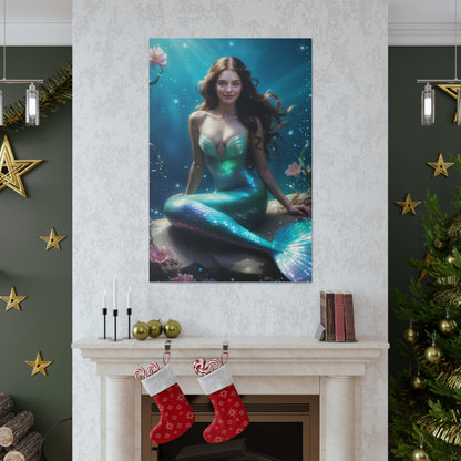 Magical Mermaid Muse | Custom Portrait with Your Photos