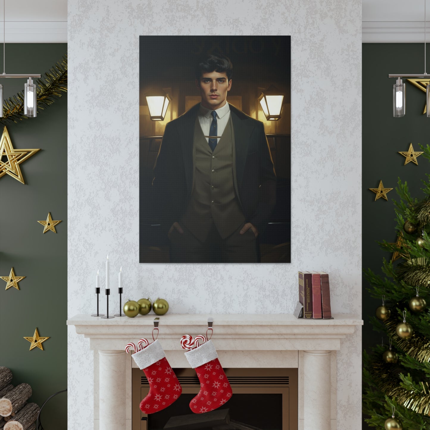 Shelby-inspirierte Kunst | Individuelles Portrait mit Ihren Fotos