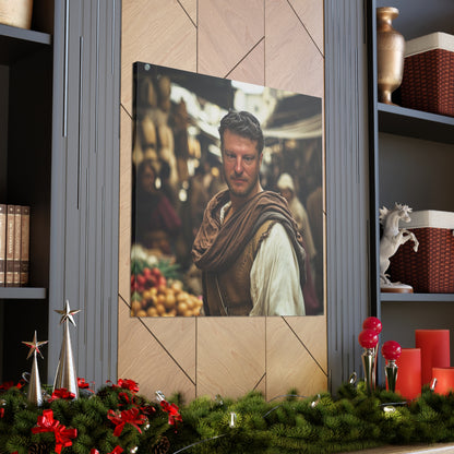 The Merchant of the Market | Custom Portrait with Your Photos