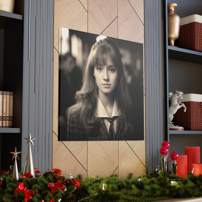 Vintage Schulmädchen | Individuelles Portrait mit Ihren Fotos