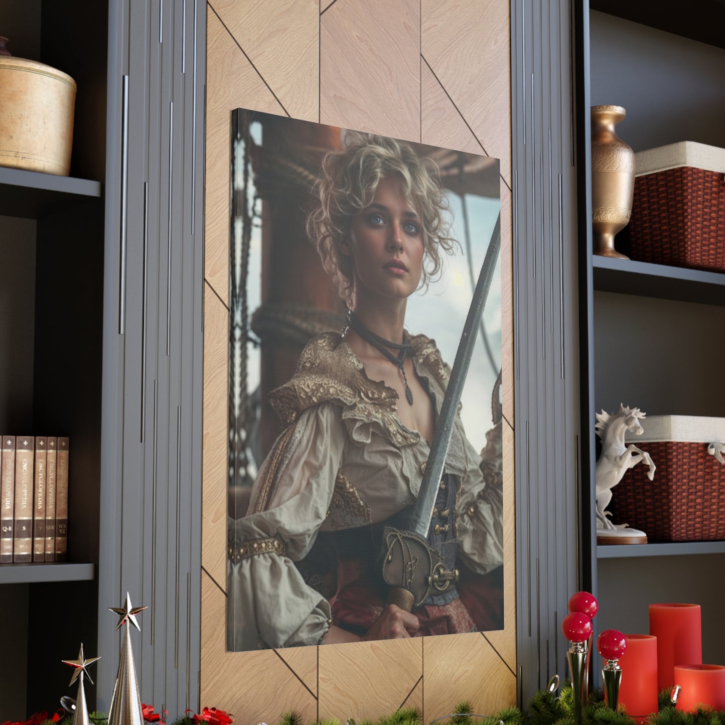 Golden Age Pirate | Custom Portrait with Your Photos