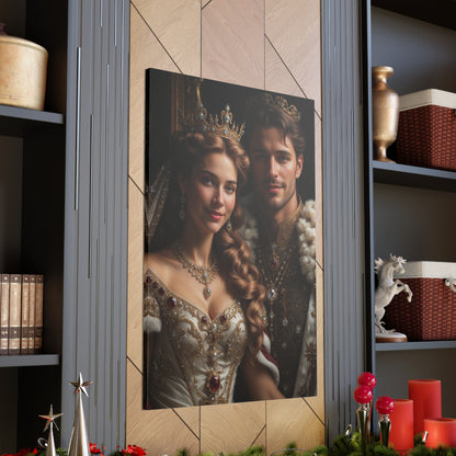 Royal Romance Portrait | Custom Portrait with Your Photos