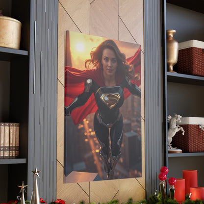 Skybound Hero Portrait | Custom Portrait with Your Photos