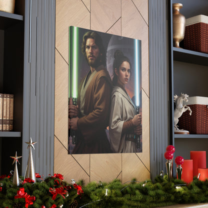 Galactic Knights Saga | Custom Portrait with Your Photos