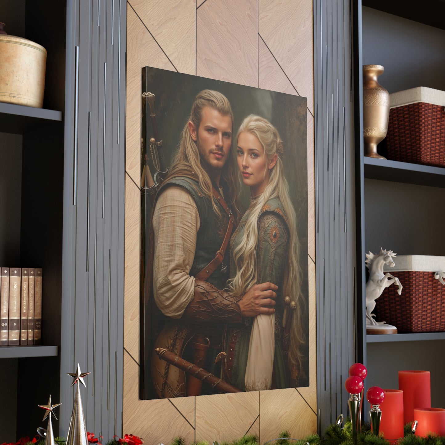 Ethereal Fantasy Love | Custom Portrait with Your Photos