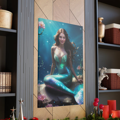 Magical Mermaid Muse | Custom Portrait with Your Photos