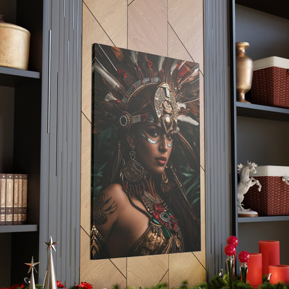 Ancient Warrior Queen | Custom Portrait with Your Photos