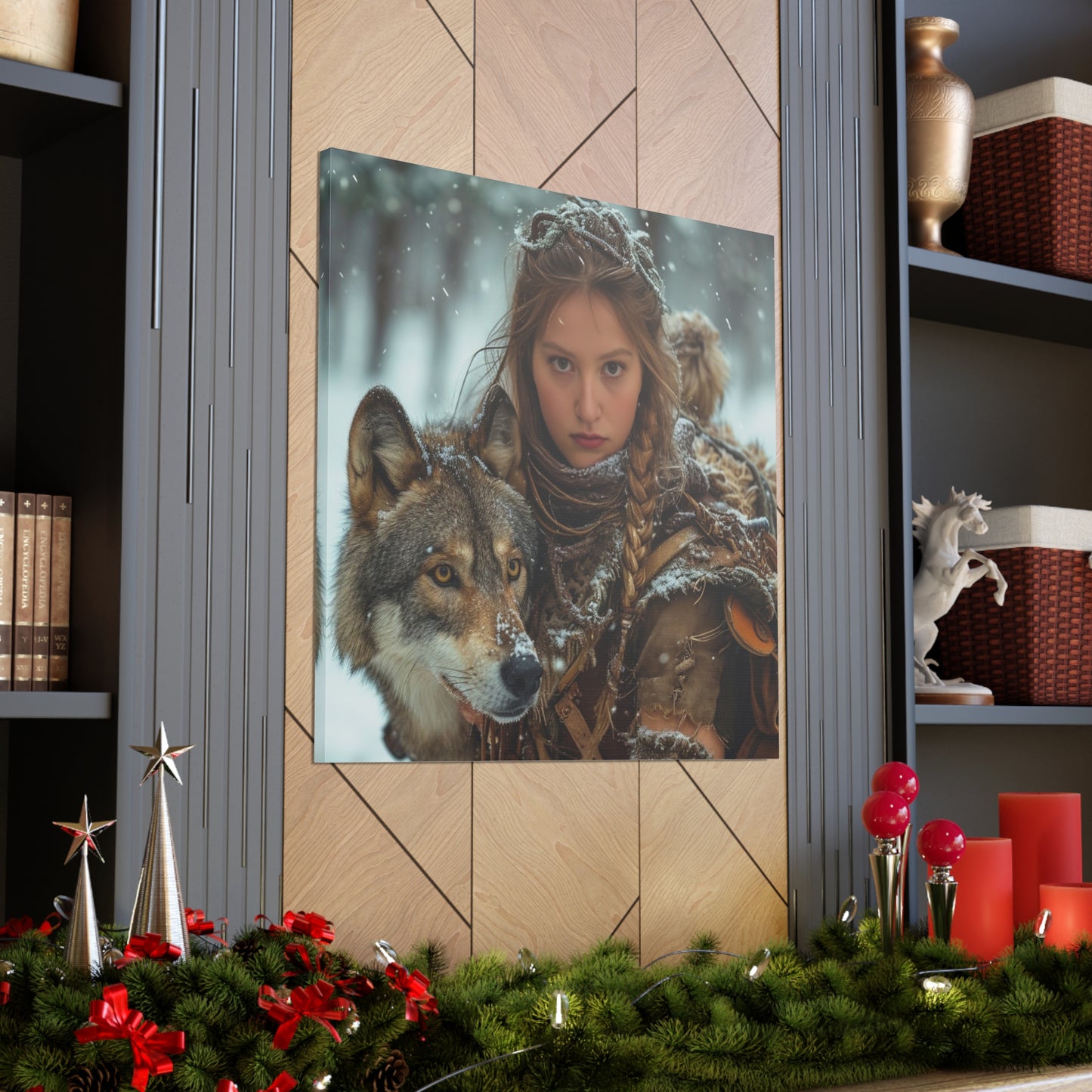 Warrior Spirit | Custom Portrait with Your Photos