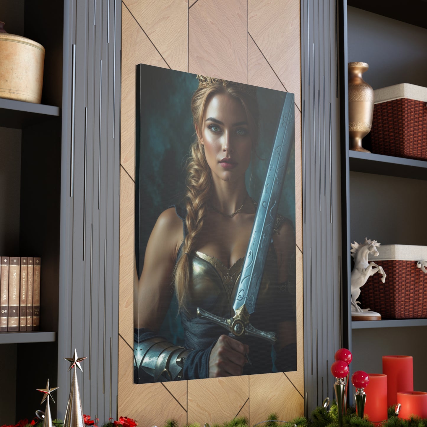Warrior Queen | Custom Portrait with Your Photos