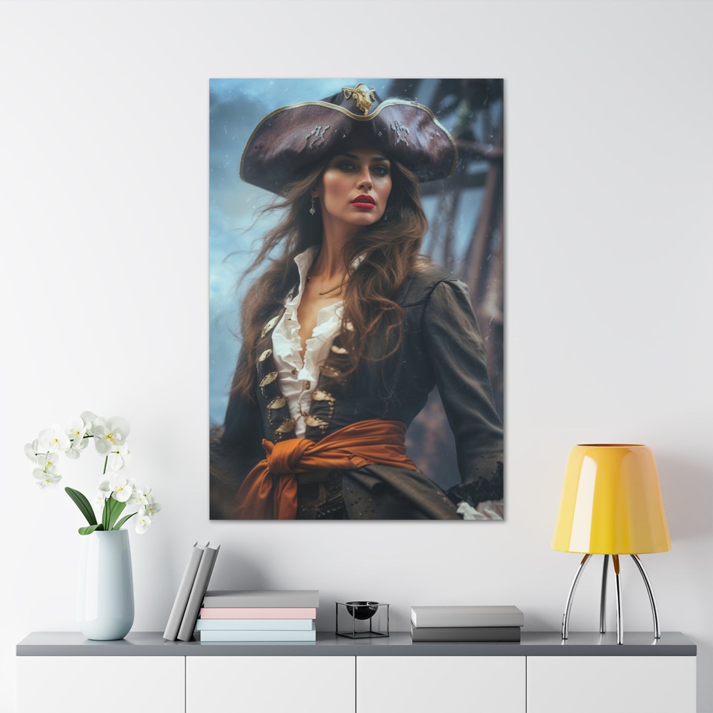Stormborn Pirate Queen | Custom Portrait with Your Photos