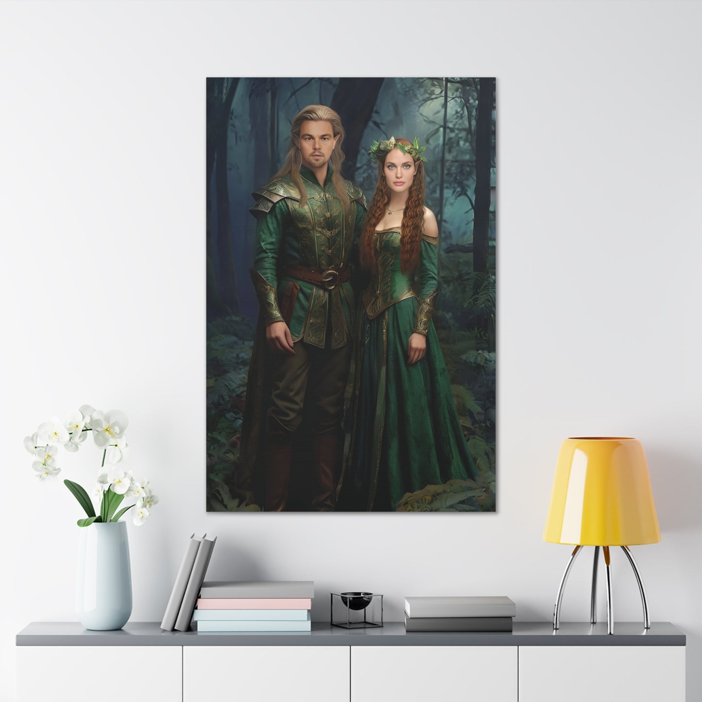 Elven Elegance | Custom Portrait with Your Photos