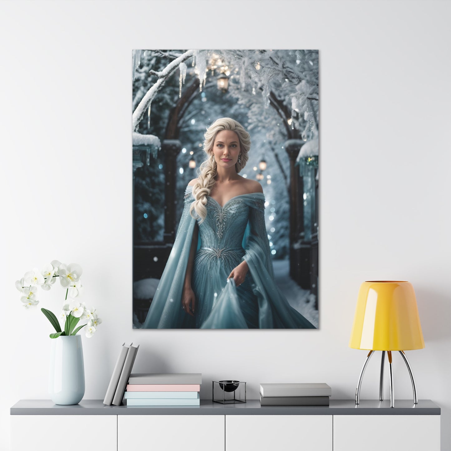 Frozen Majesty | Custom Portrait with Your Photos
