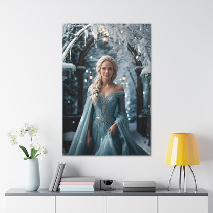 Frozen Majesty | Custom Portrait with Your Photos