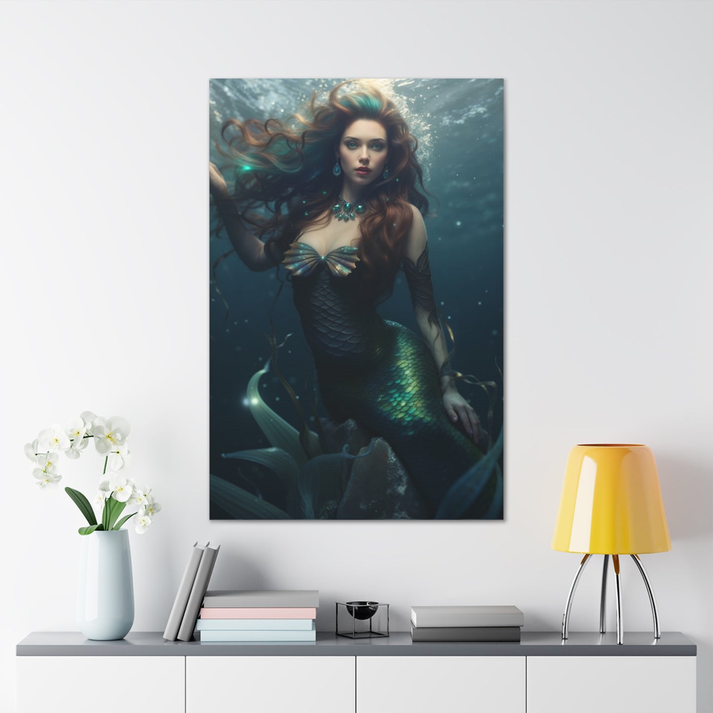 Mystic Sea Siren | Custom Portrait with Your Photos