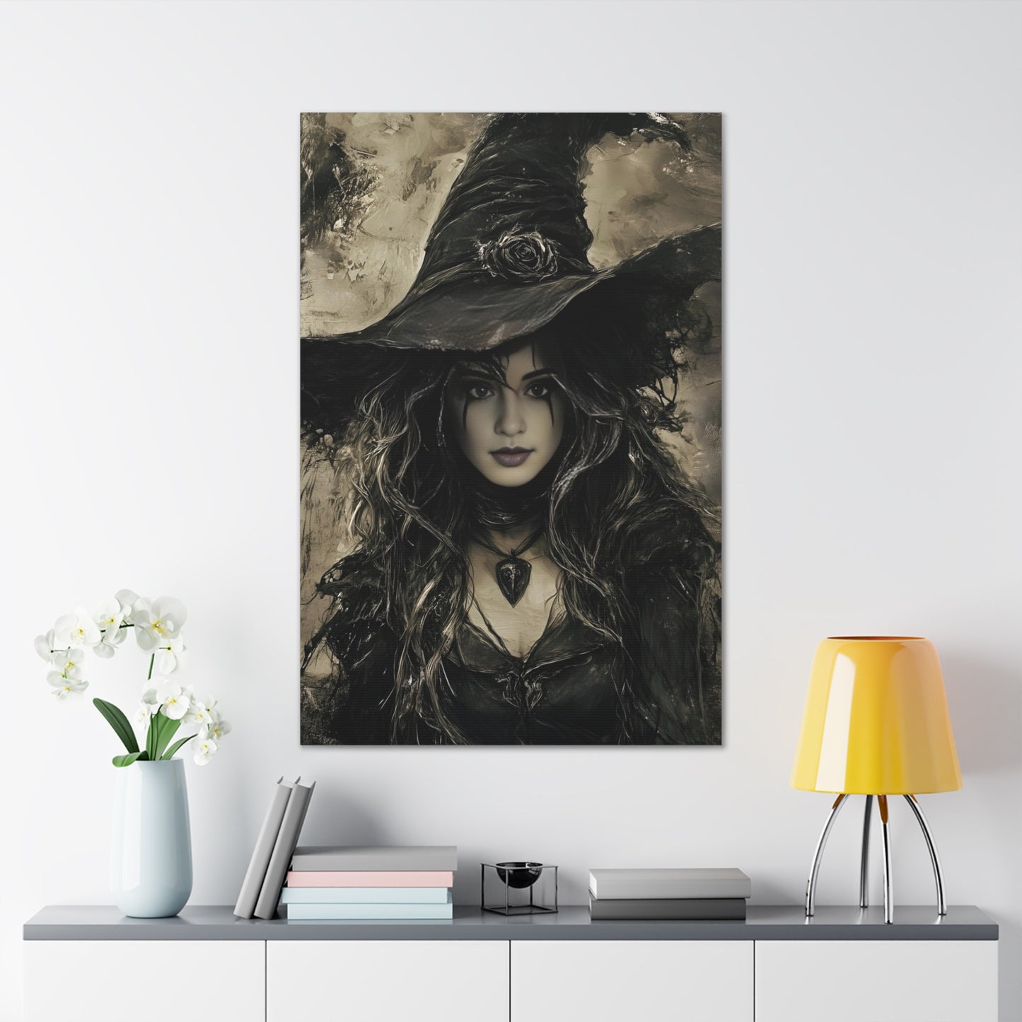 Dark Enchantress Magic | Custom Portrait with Your Photos