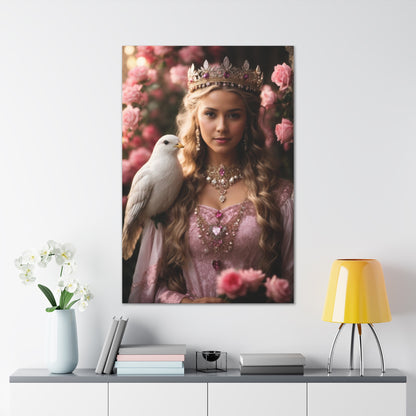 Enchanted Rose Princess | Custom Portrait with Your Photos