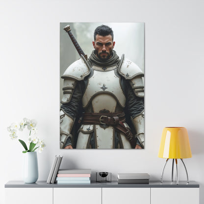Heroic Knight Art | Personalized Gift with Your Photos