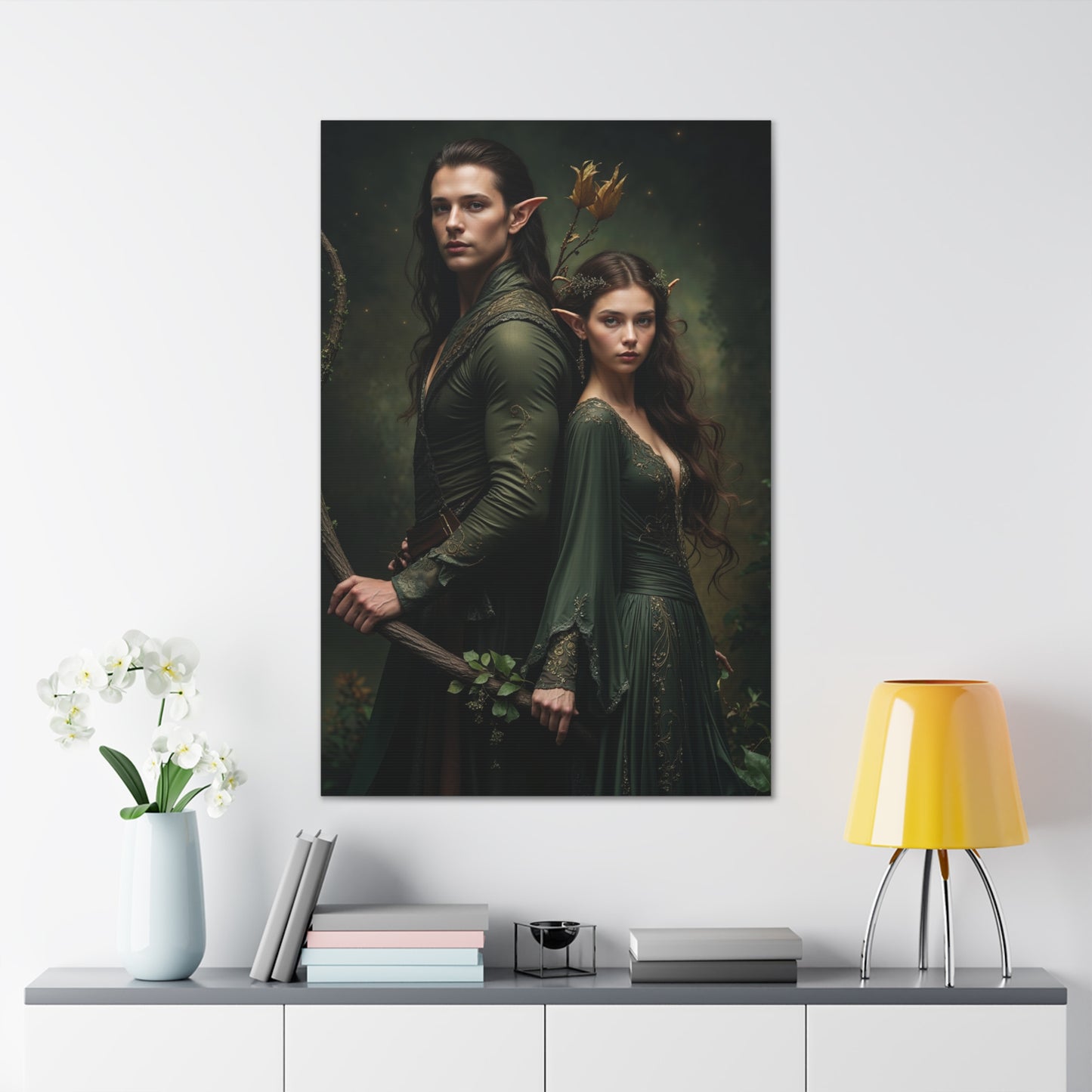 Elven Elegance | Custom Portrait with Your Photos