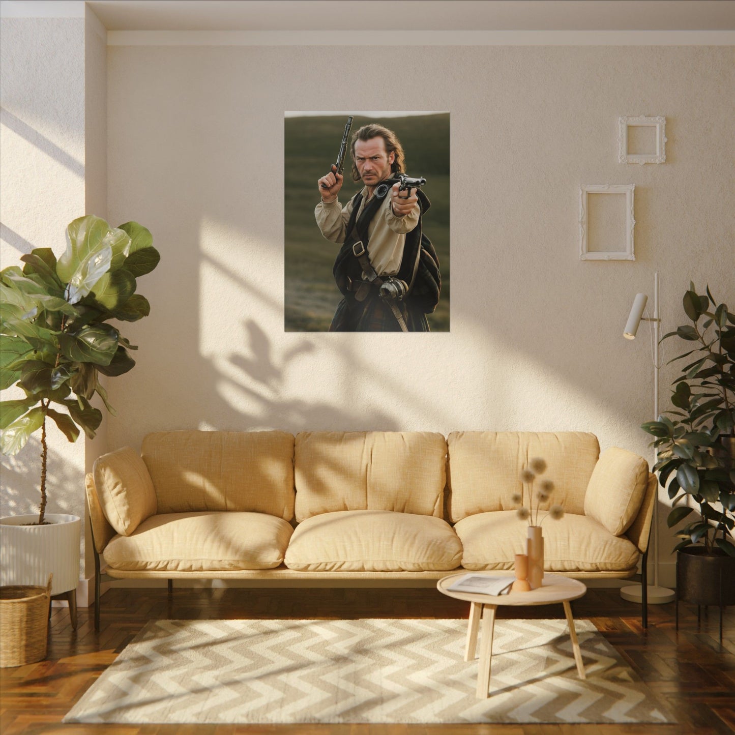 The Valiant Wanderer Rob Roy Portrait | Personalized Gift with Your Photos
