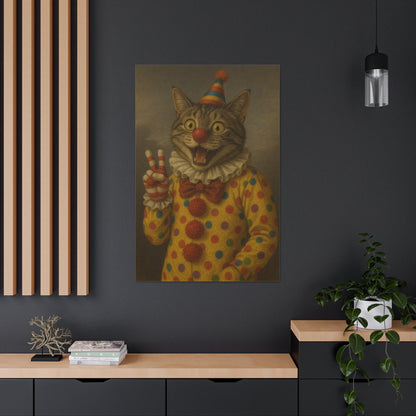 The Clown Commander | Custom Pet Portrait