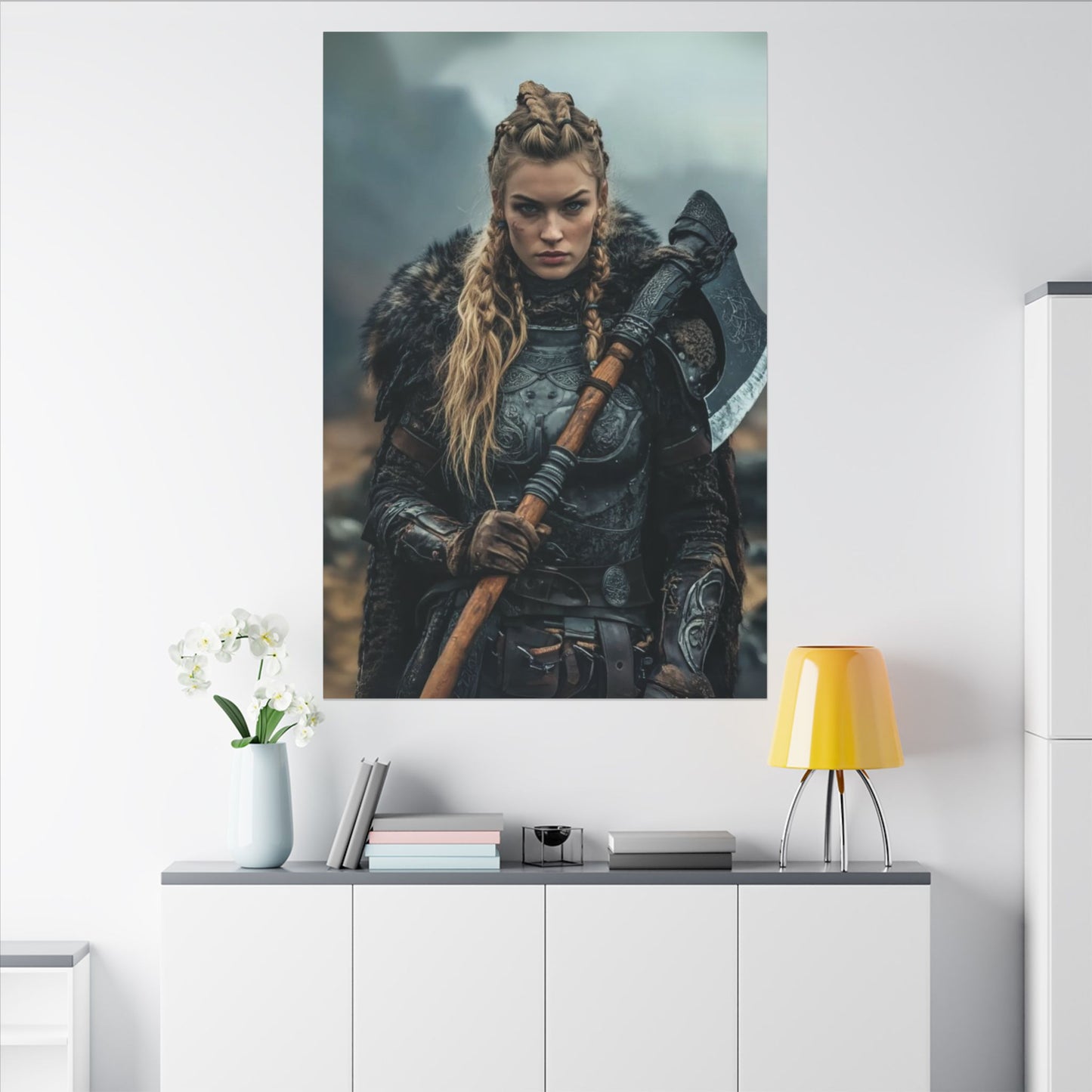 Battle Maiden | Personalized Gift with Your Photos
