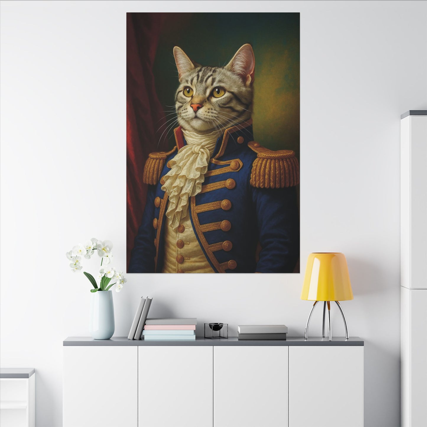 The Commander | Custom Pet Portrait