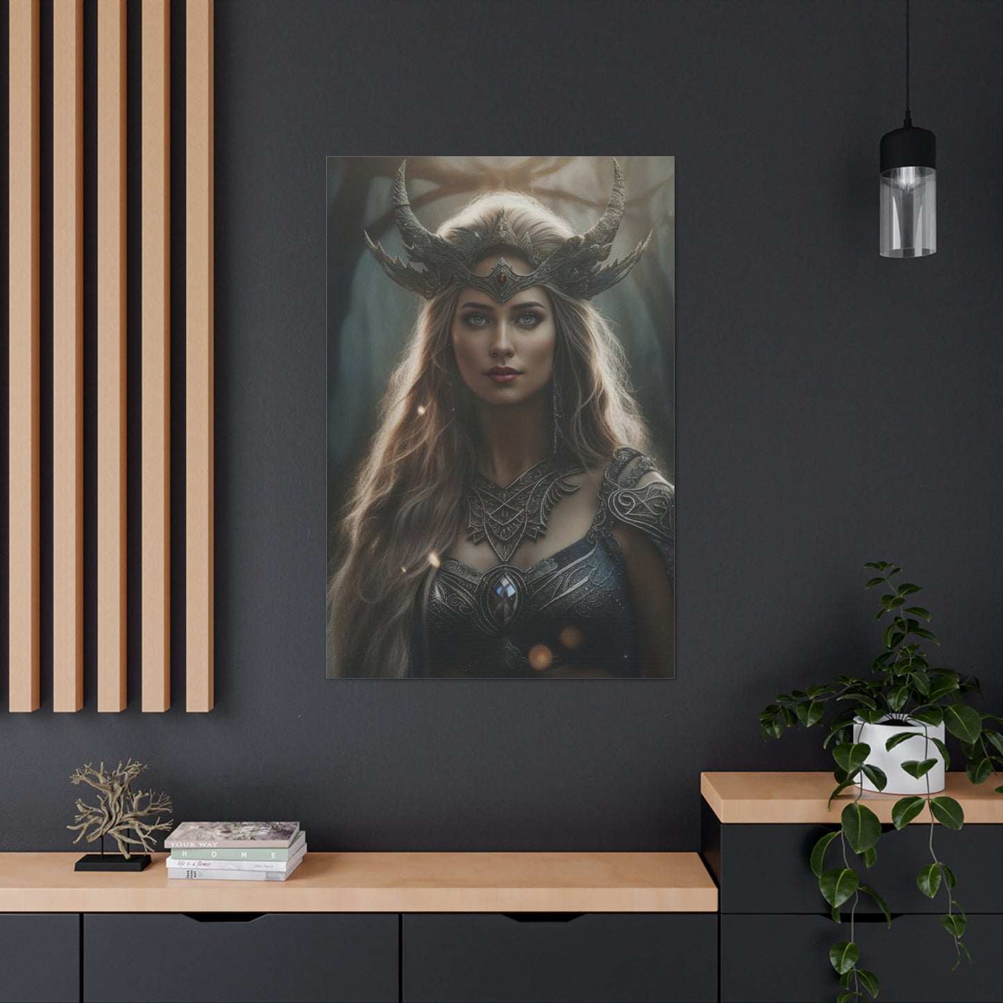Mythic Elven Queen | Custom Portrait with Your Photos