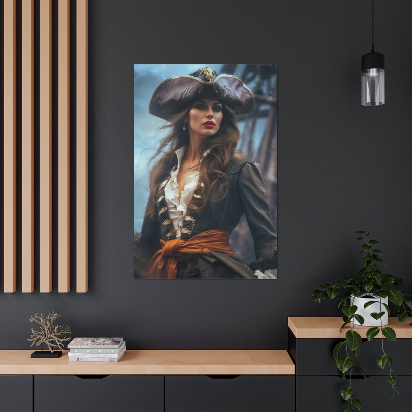 Stormborn Pirate Queen | Custom Portrait with Your Photos