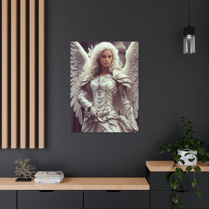 Celestial Guardian Warrior | Brugerdefineret portræt med dine fotos