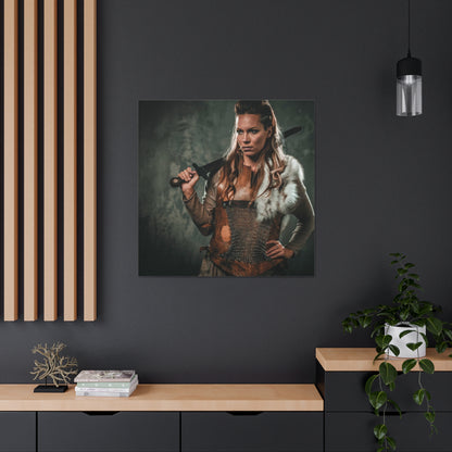 Viking Shield Maiden | Custom Portrait with Your Photos