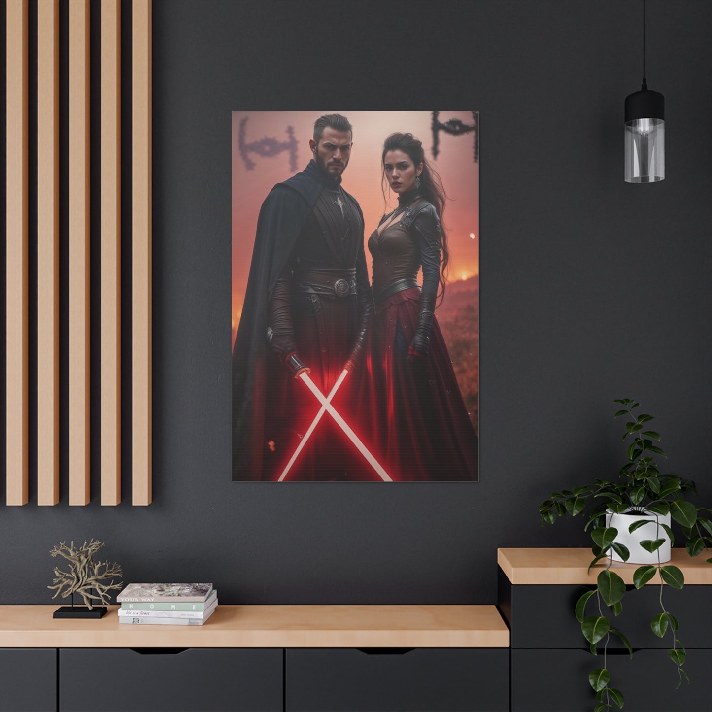 Sith Couple | Custom Portrait with Your Photos
