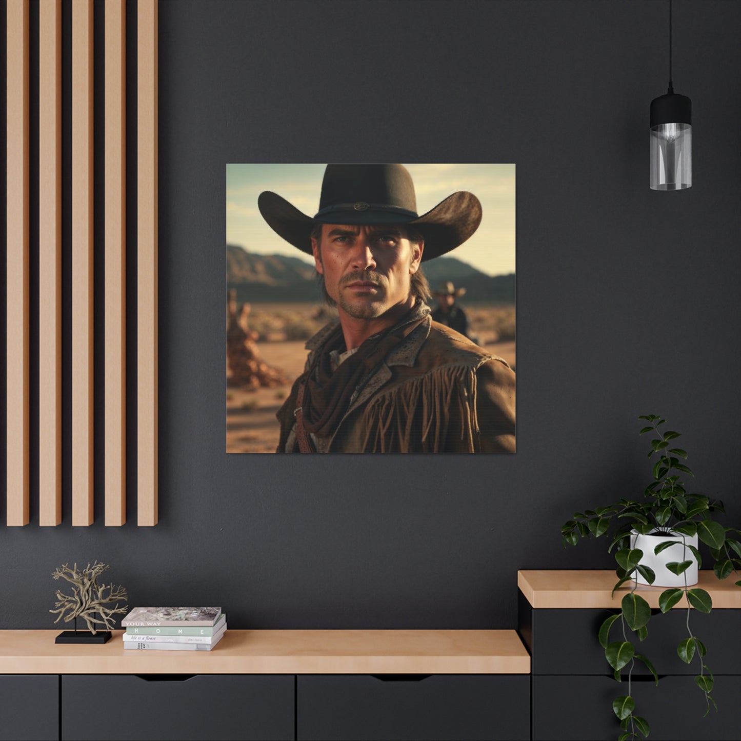 Cowboy Adventure Portrait | Personalized Gift with Your Photos