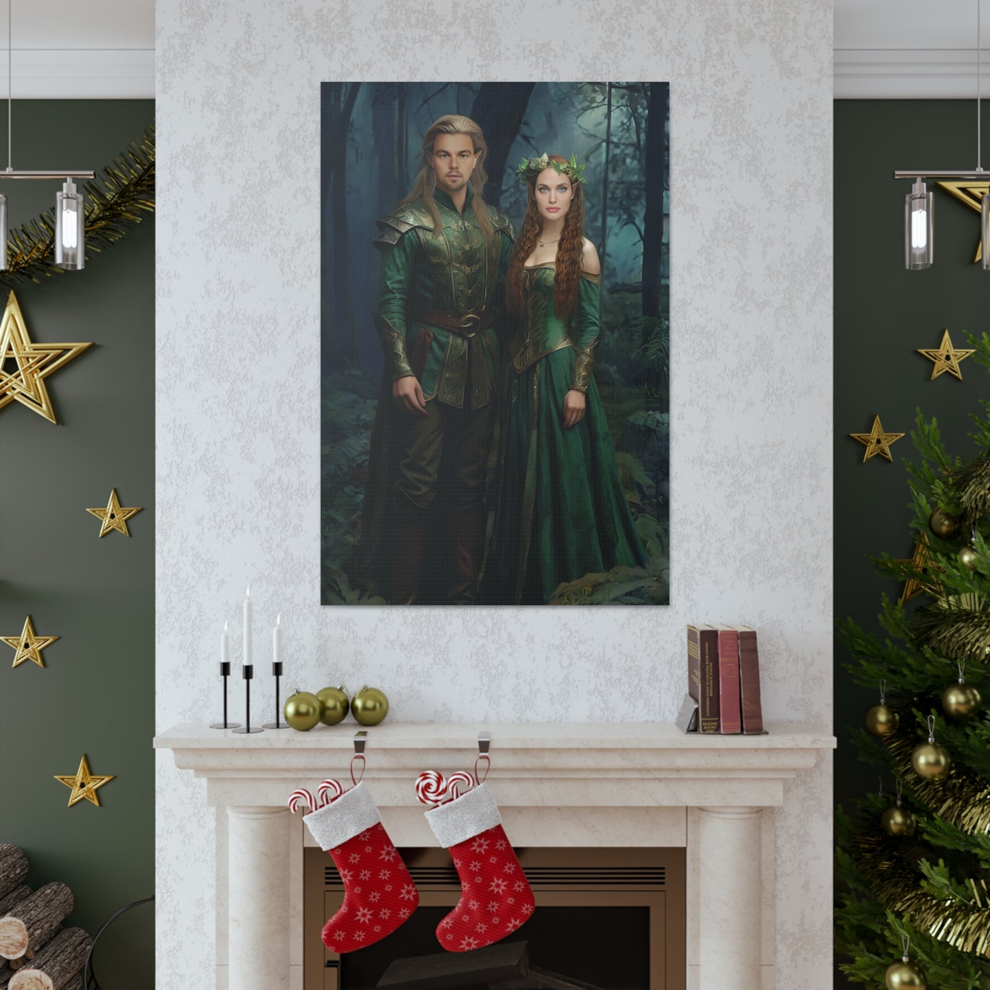 Elven Elegance | Custom Portrait with Your Photos