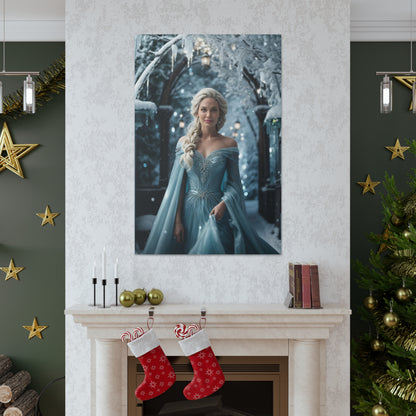Frozen Majesty | Custom Portrait with Your Photos
