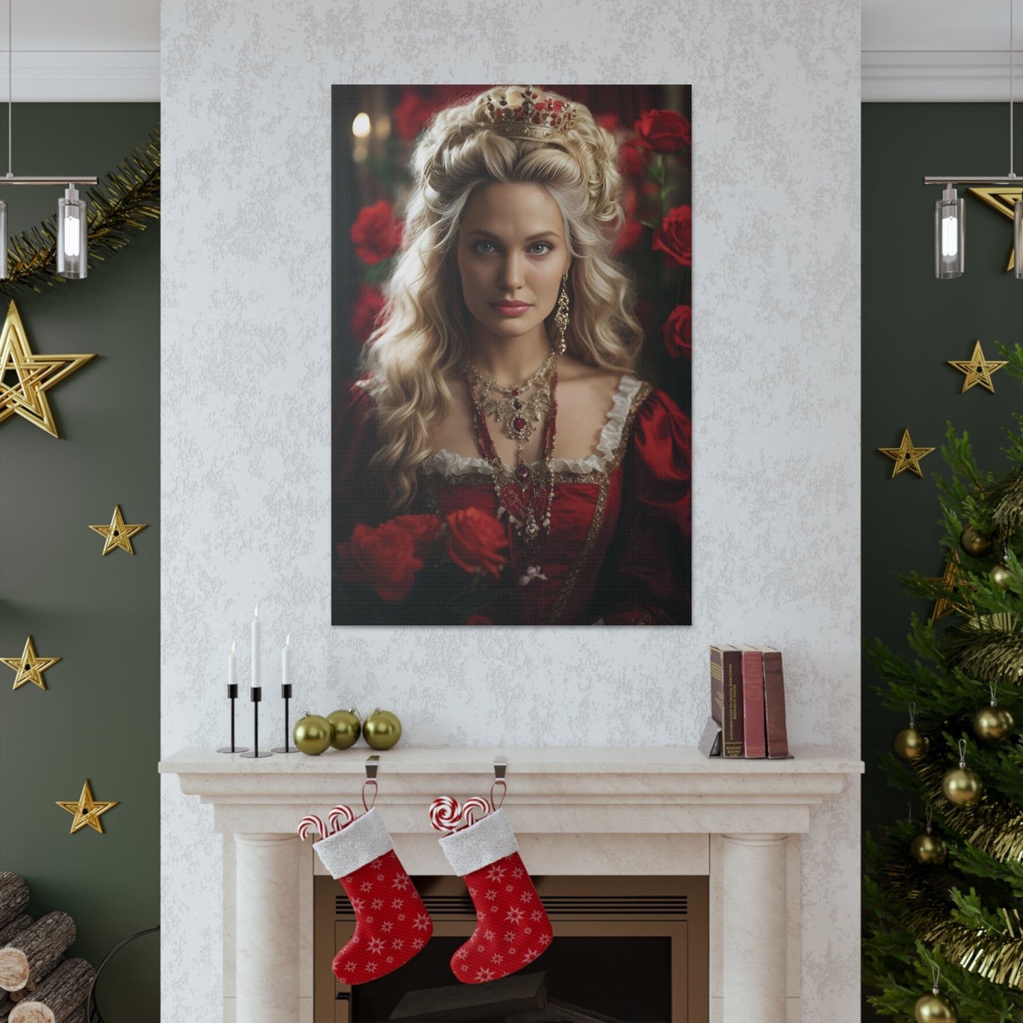 Majestætisk skønhed | Brugerdefineret portræt med dine fotos