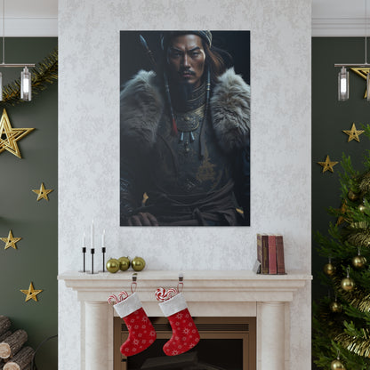 Mongol Warrior | Custom Portrait with Your Photos