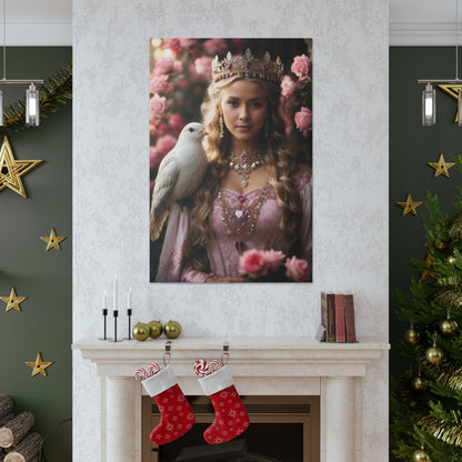 Enchanted Rose Princess | Custom Portrait with Your Photos