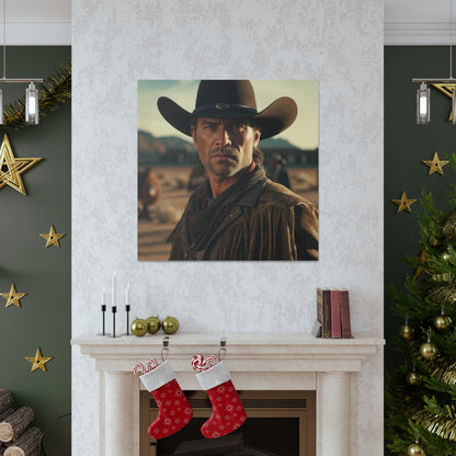Cowboy Adventure Portrait | Personalized Gift with Your Photos