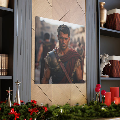 Roman Hero Tribute | Custom Portrait with Your Photos