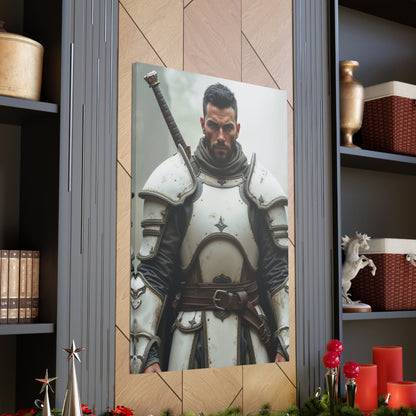 Heroic Knight Art | Personalized Gift with Your Photos