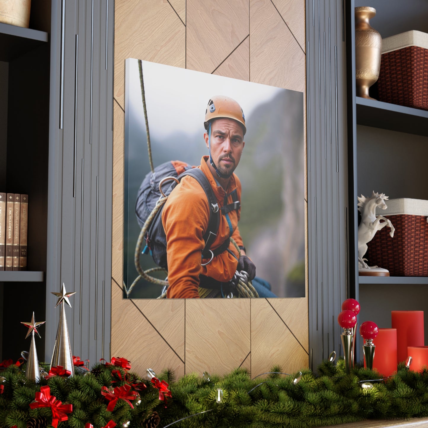 Adventure Seeker Portrait | Personalized Gift with Your Photos