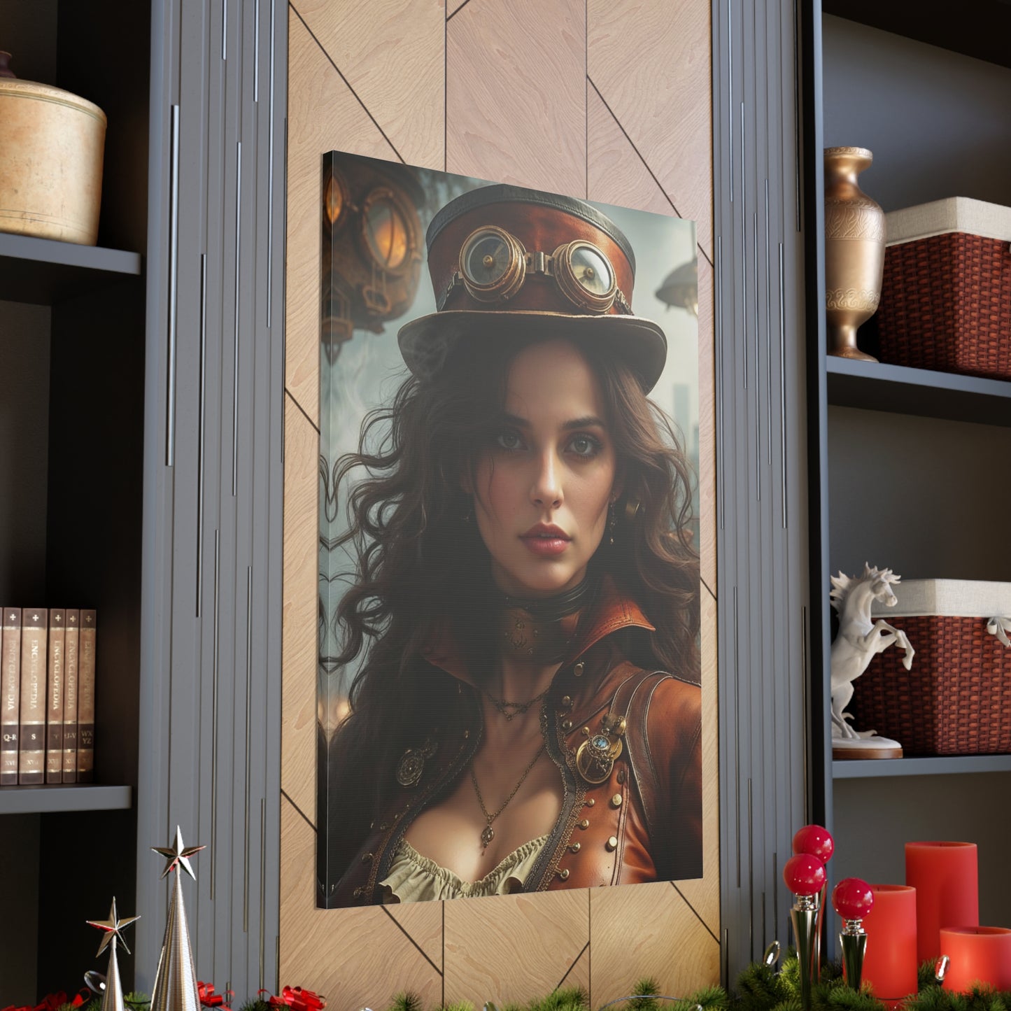 Steampunk Portrait Creation | Personalized Gift with Your Photos