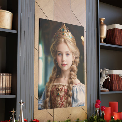 Elegant Royal Portrait | Personalized Gift with Your Photos