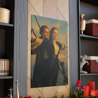 Titanic Couple Artwork | Personalized Gift with Your Photos
