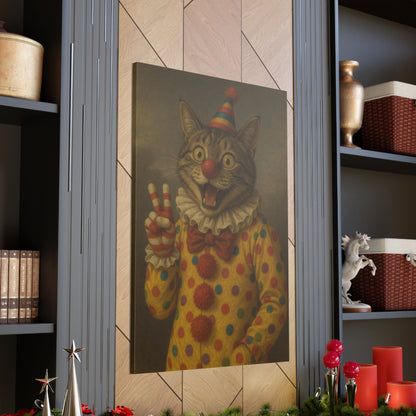 The Clown Commander | Custom Pet Portrait