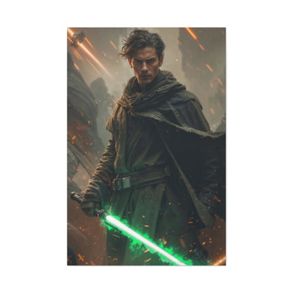 Jedi Warrior | Custom Portrait with Your Photos