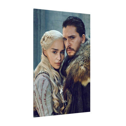 Game Of Throness Couple Portrait | Personalized Gift with Your Photos