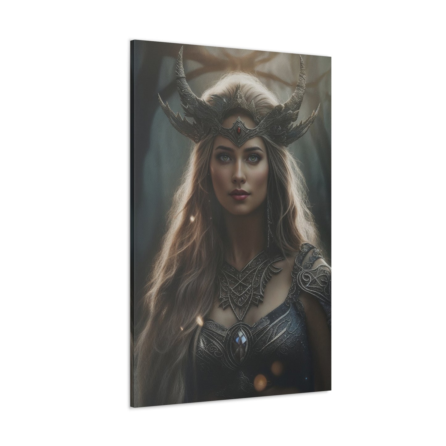 Mythic Elven Queen | Custom Portrait with Your Photos